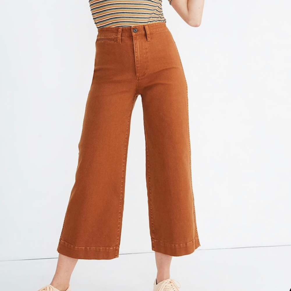 Madewell Emmett wide leg utility pant